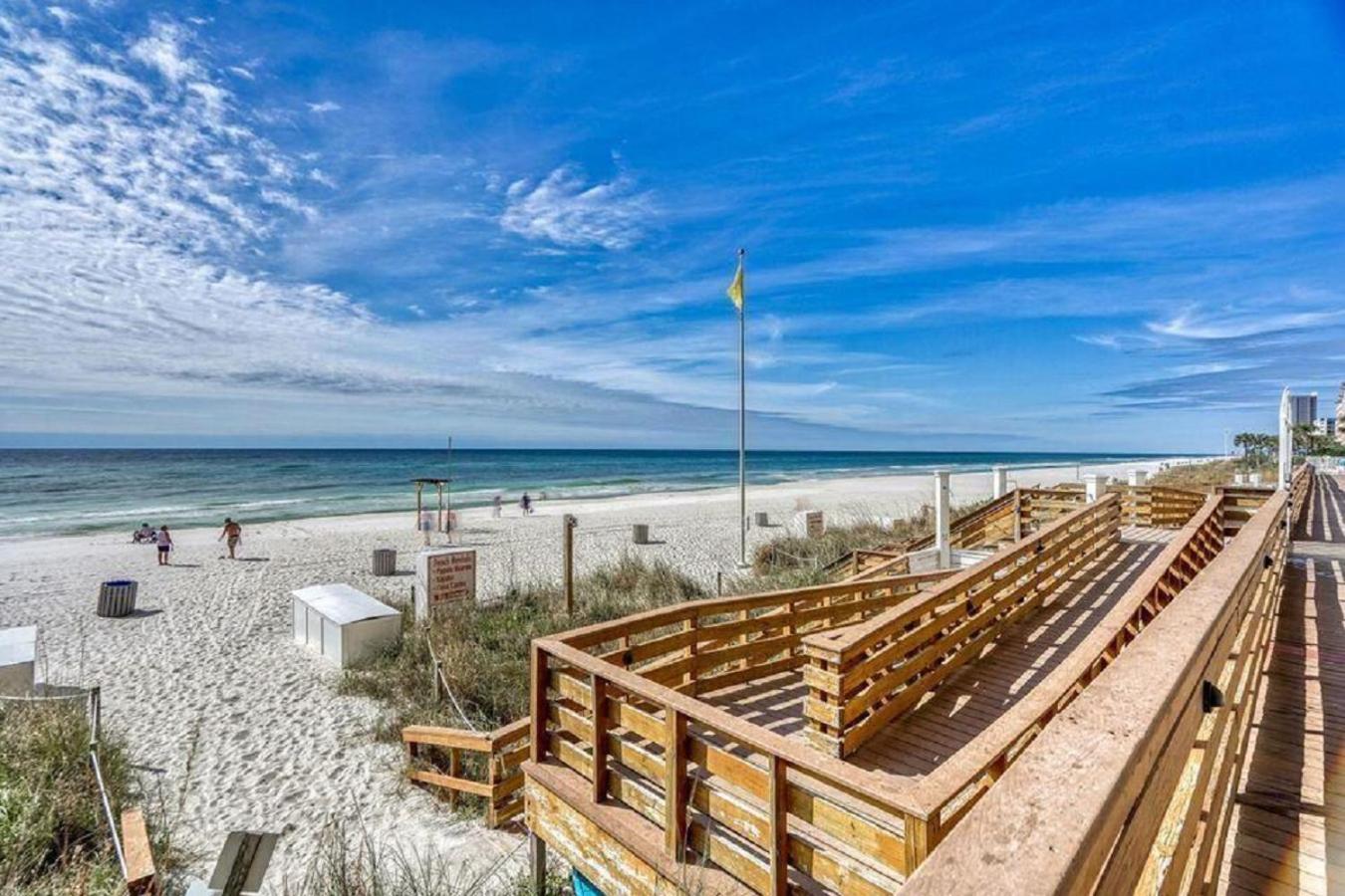 Beachfront Spacious Renovated Condo - Pools, Hot Hub, Spa - Walk To Pier Park In Pcb Panama City Beach Exterior photo